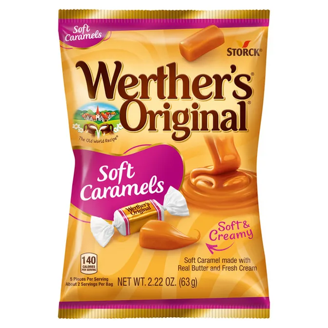 WERTHERS SOFT CARAMEL CANDY  
