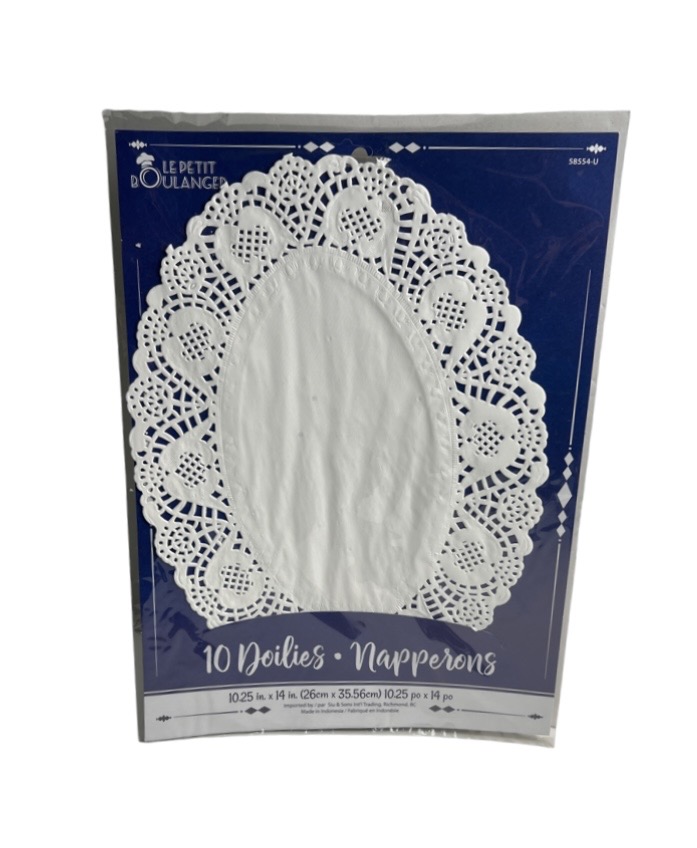 DOILIES 10.25 DIAMETER 10 PACK  