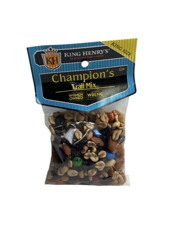 2.49 CHAMPIONS TRAIL MIX 6 OZ
