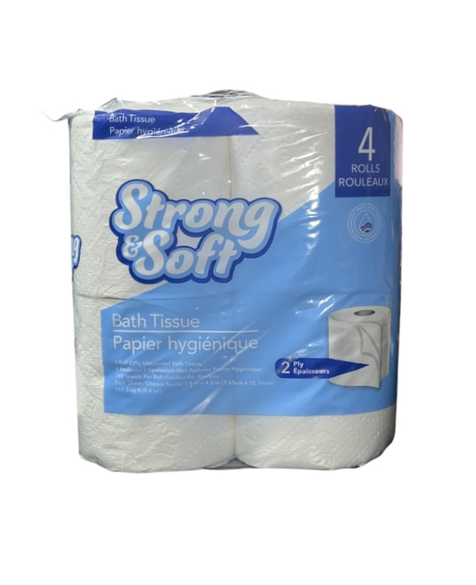 STRONG AND SOFT BATH TISSUE 