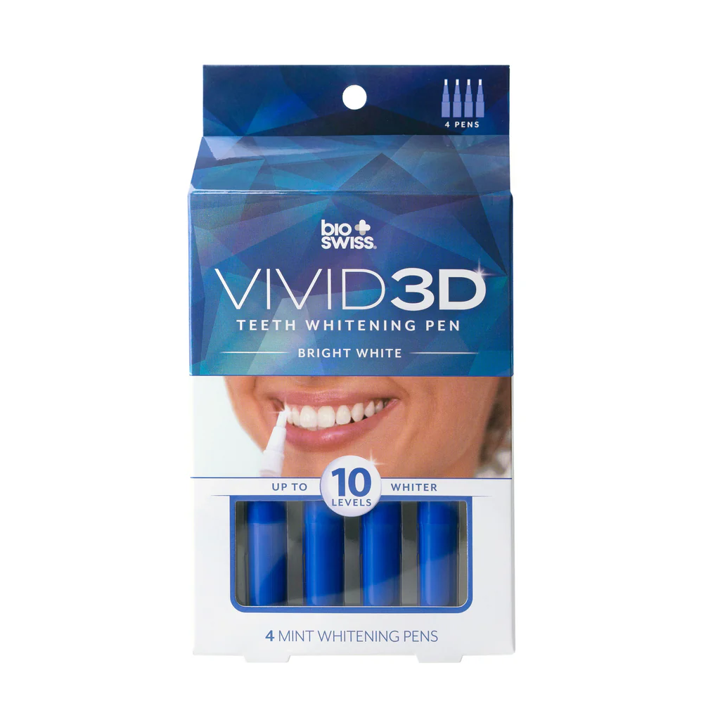 6.99 BIO SWISS VIVID 3D TEETH WHITENING PEN 