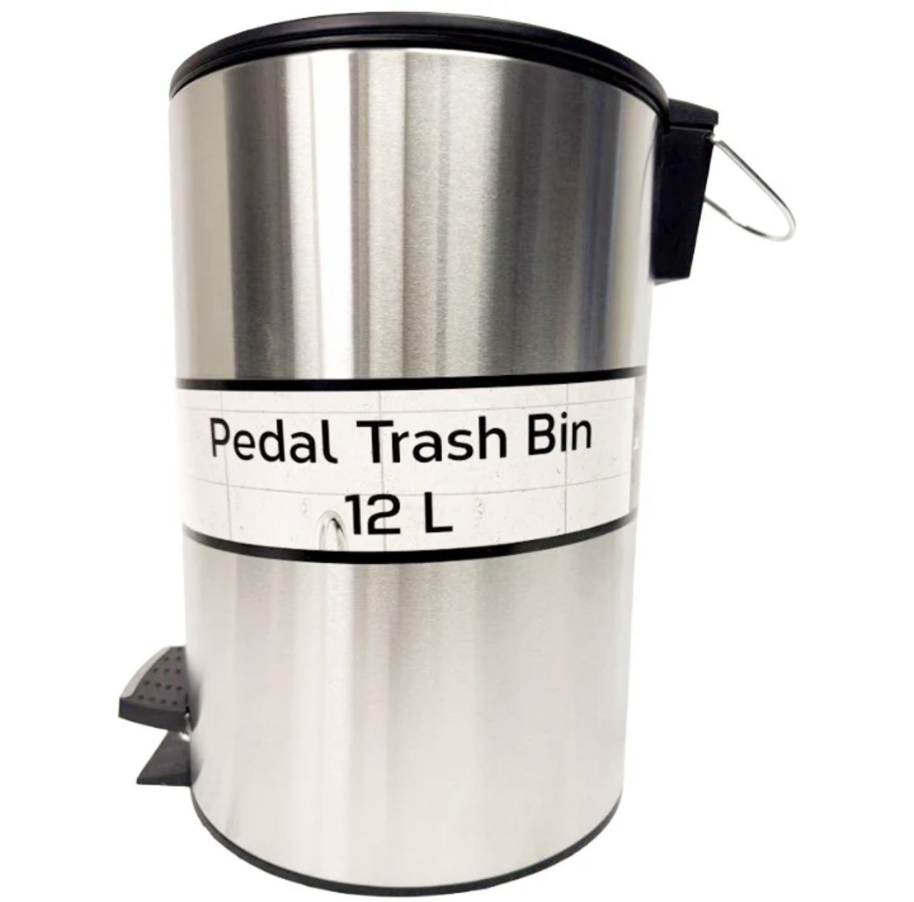 17.99 PEDAL TRASH BIN 12 L 