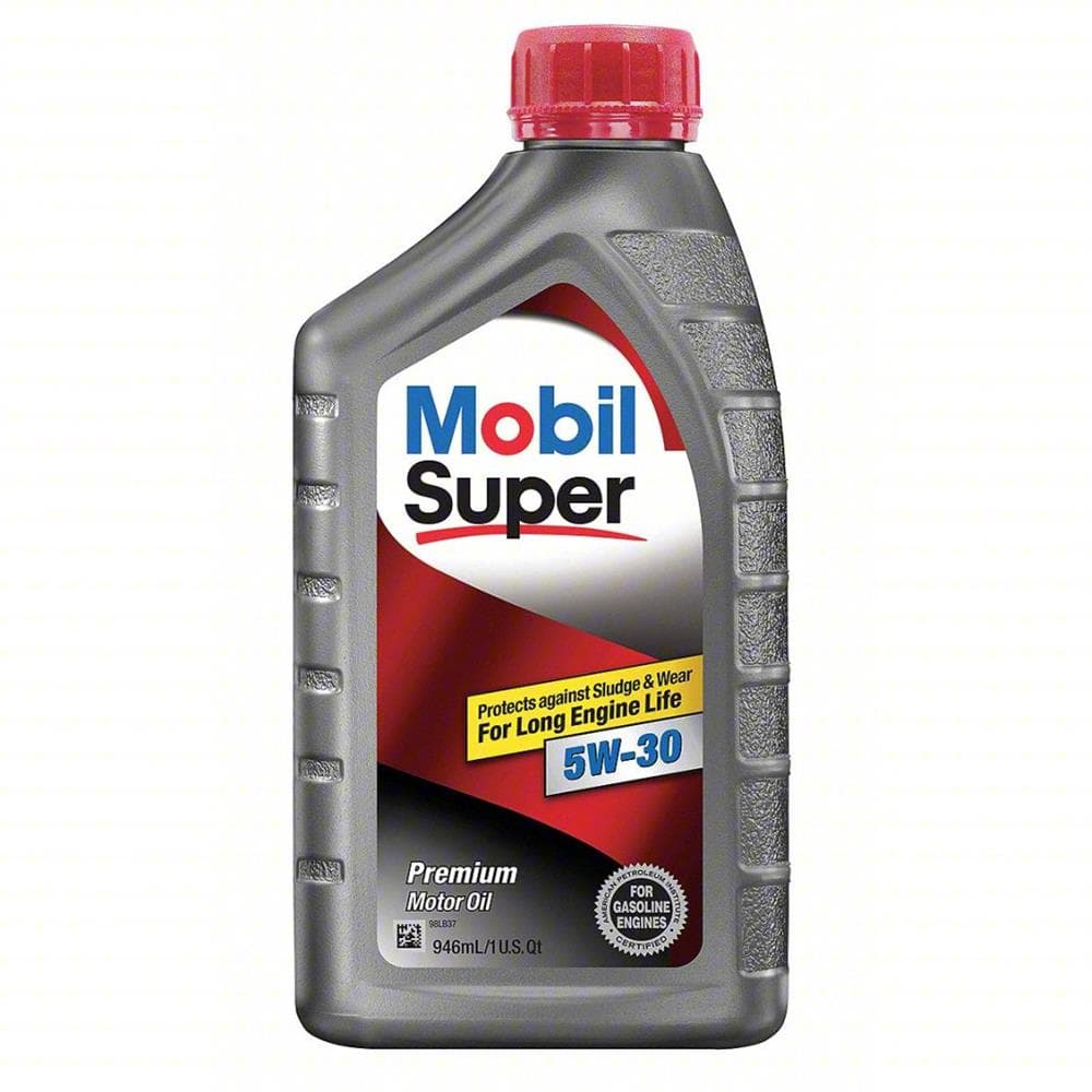 4.99 MOBIL SUPER SYNTHETIC BLEND MOTOR OIL 5W-30 1 QT