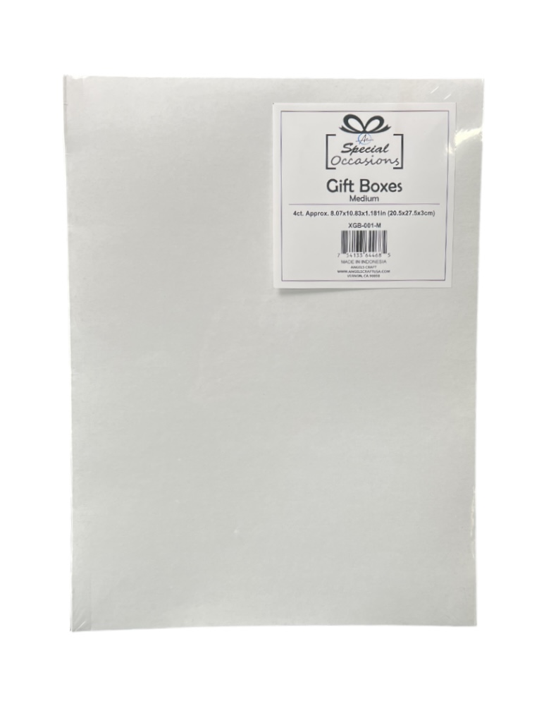 1.99 SPECIAL OCCASIONS GIFT BOXES MEDIUM 4 COUNT 8.07 X 10.83 X 1.181 INCH 