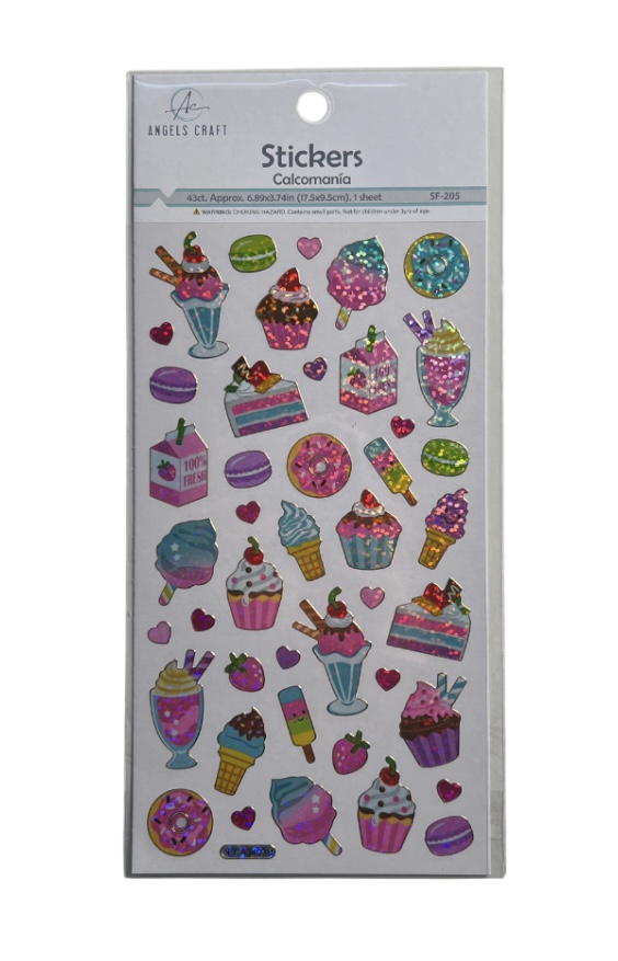 1.99 MILKSHAKE STICKERS 43 COUNT