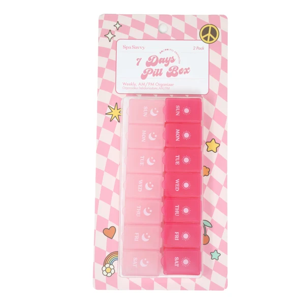 2.99 7 DAYS PILL BOX 2 PACK 