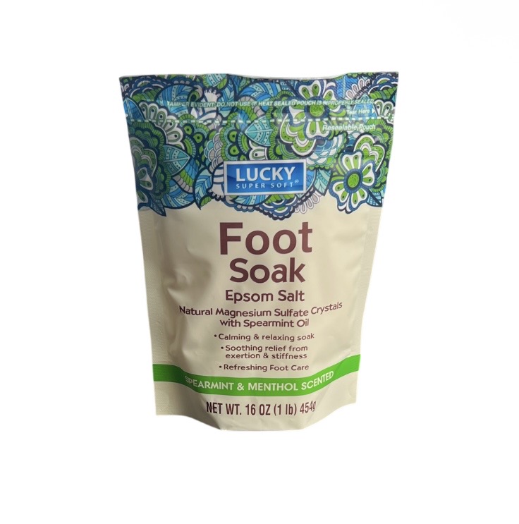 SPEARMINT AND MENTHOL FOOT SOAK  EPSON