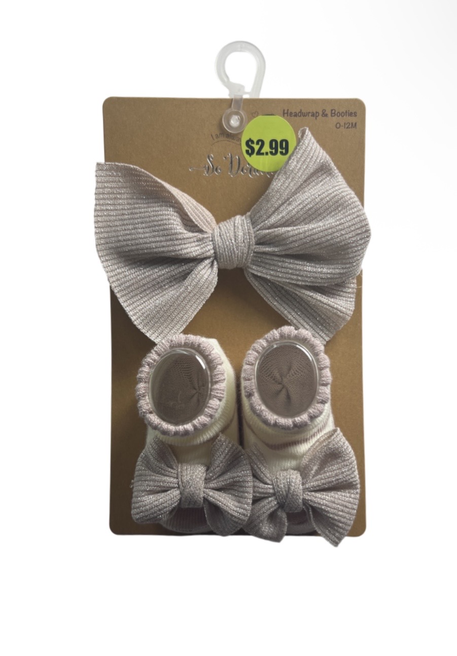 2.99 HEAD WRAP AND BOOTIES