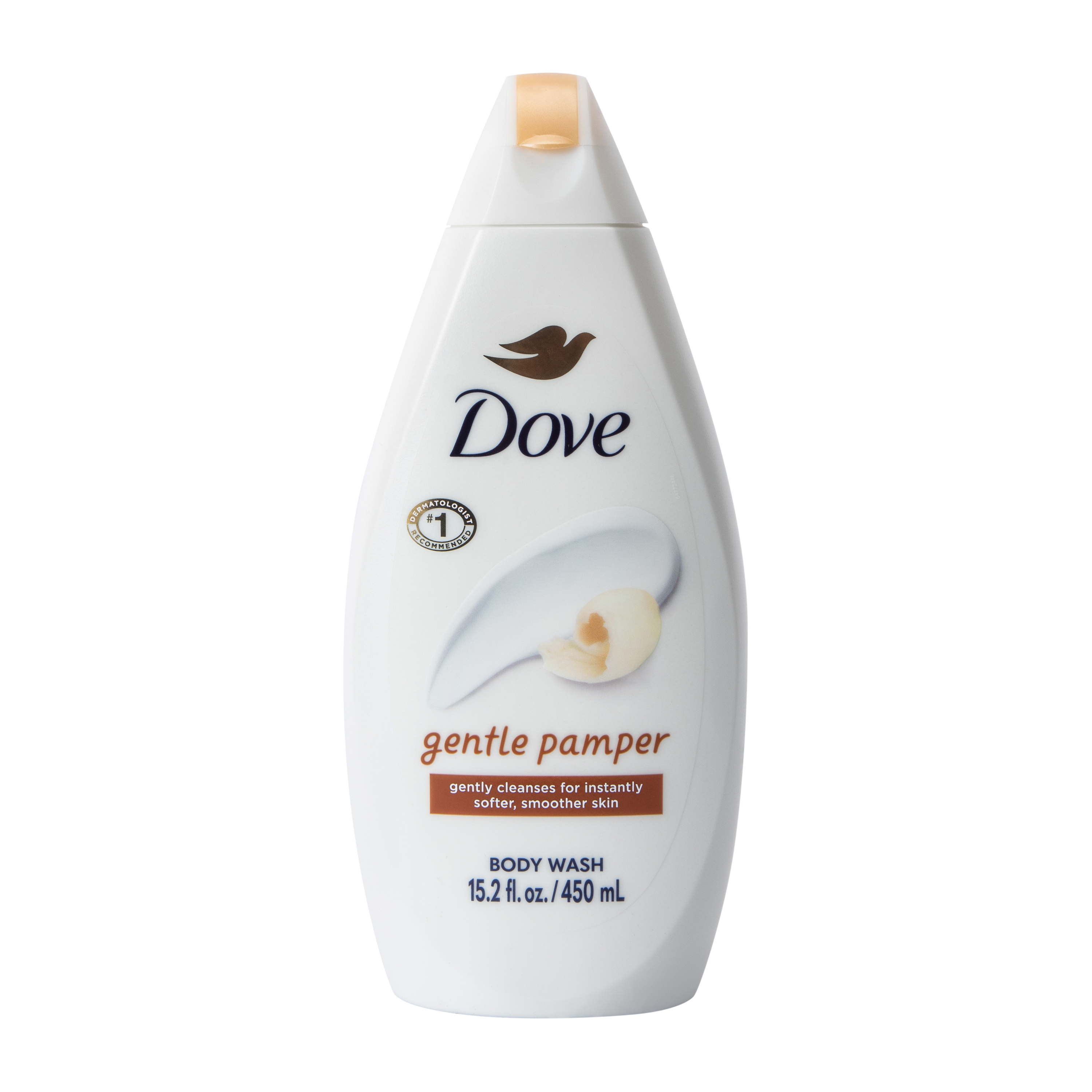 4.99 DOVE GENTLE PAMPER BODY WASH 15.2 FL OZ 