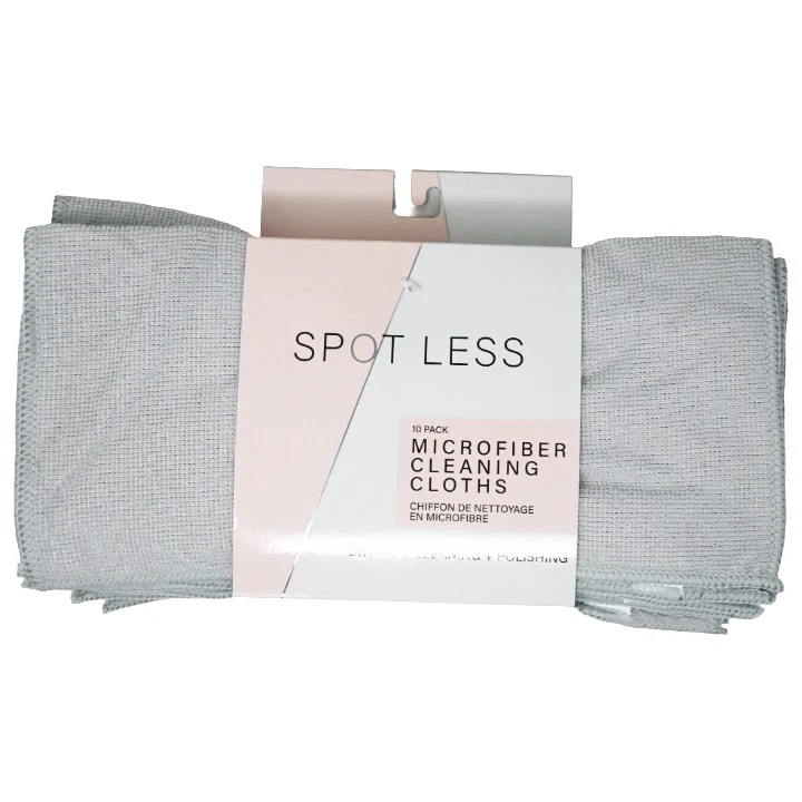 4.99 SPOT LESS MICROFIBER CLEANING CLOTHS 