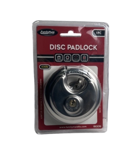 7.99 DISC PADLOCK 