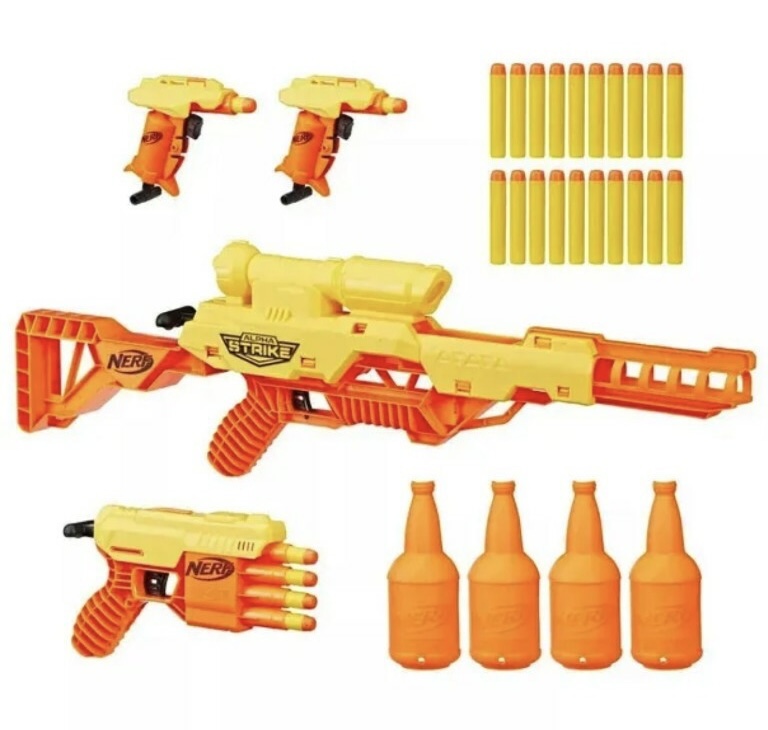24.99 NERF ALPHA STRIKE TOY GUN 