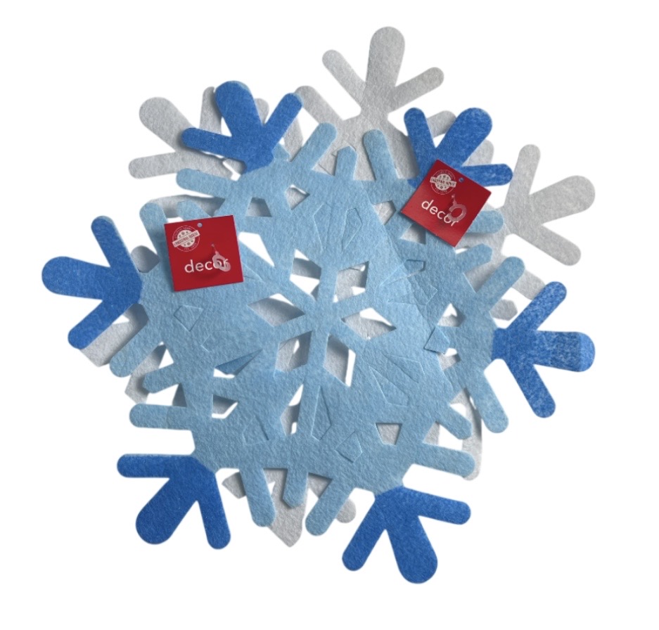 1.99 SNOWFLAKE PLACEMAT 