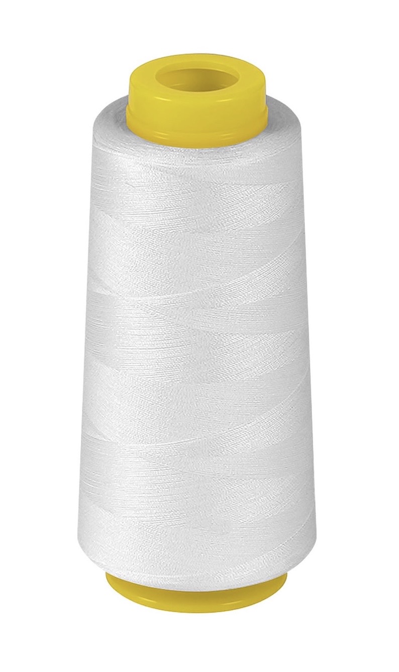 WHITE SEWING THREAD 1500 YARDS 