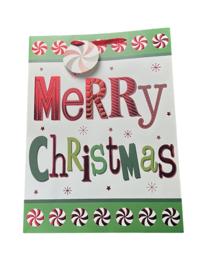 1.99 CHRISTMAS XL GIFT BAG 