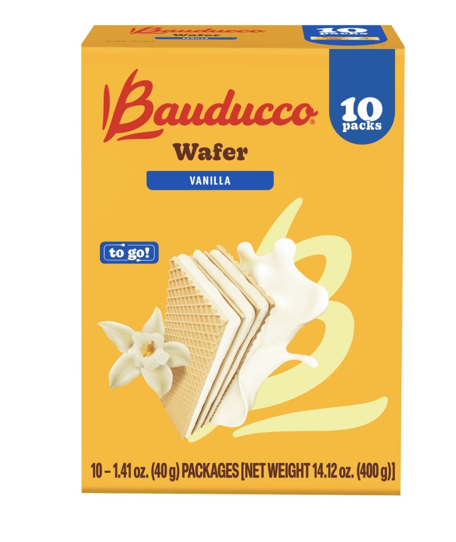 4.99 BAUDUCCO VANILLA WAFERS 10 PACKS