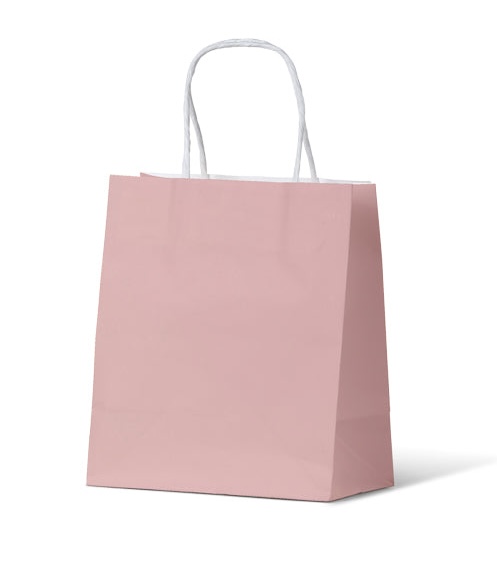 DUSTY ROSE 3 CRAFT BAGS 8 X 10 X 4.75 INCH