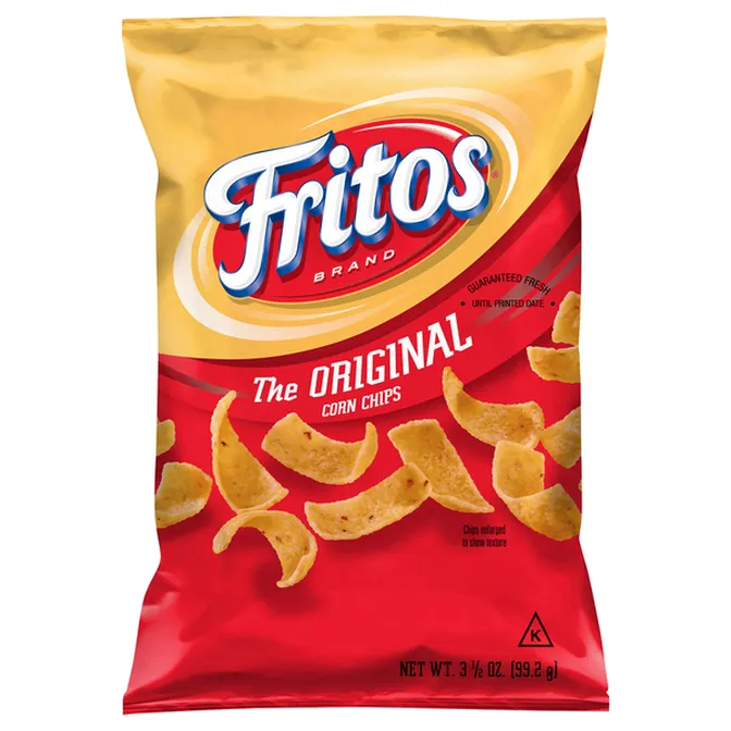 2.69 FRITOS BRAND THE ORIGINAL CORN CHIPS 92.1 GRAMS