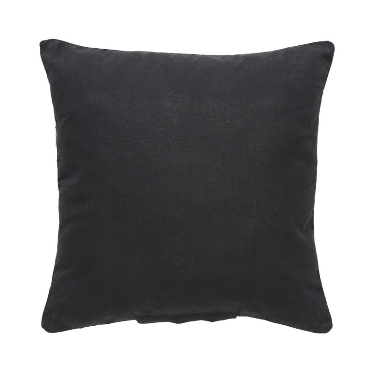 6.99 BLACK SUEDE PILLOW