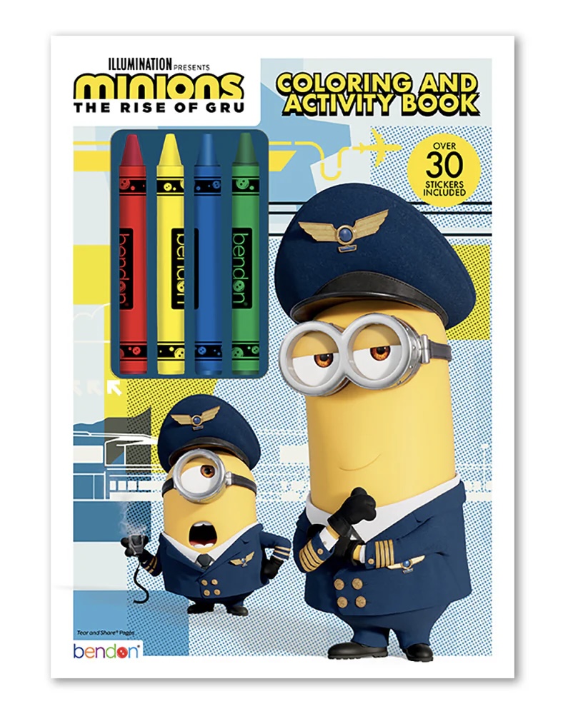 2.99 MINIONS COLORING AND ACTIVITY BOOK 
