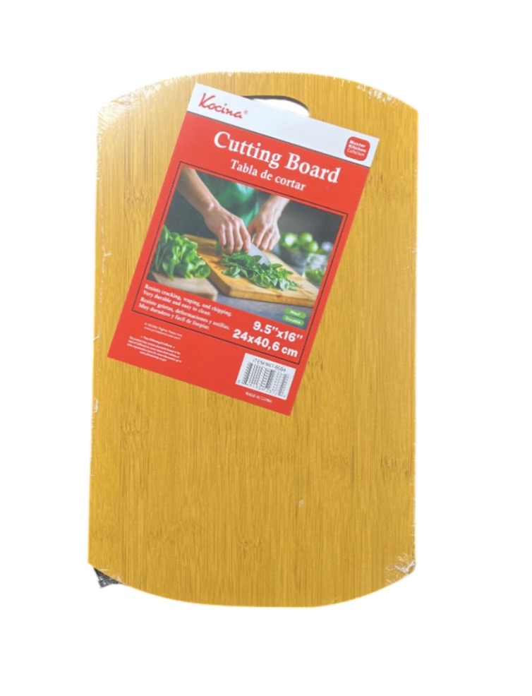 1.99 CUTTING BOARD 9.5 X 16 INCH 