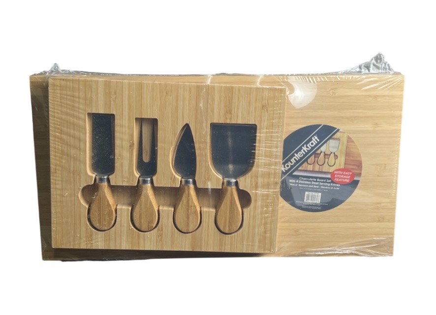14.99 CHARCUTERIE BOARD SET 