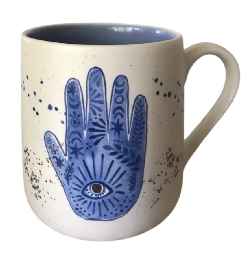 2.99 EVIL EYE GLASS MUG