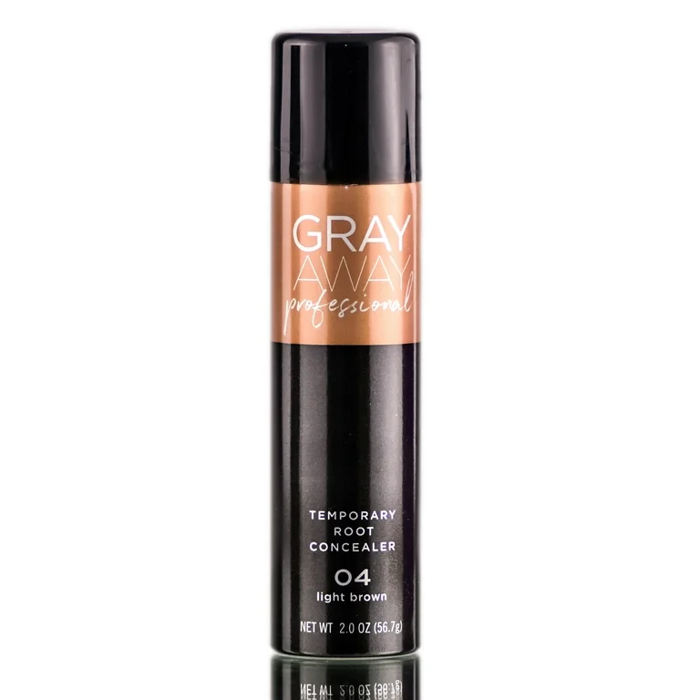 3.99 04 LIGHT BROWN GRAY AWAY PROFESSIONAL TEMPORARY ROOT CONCEALER