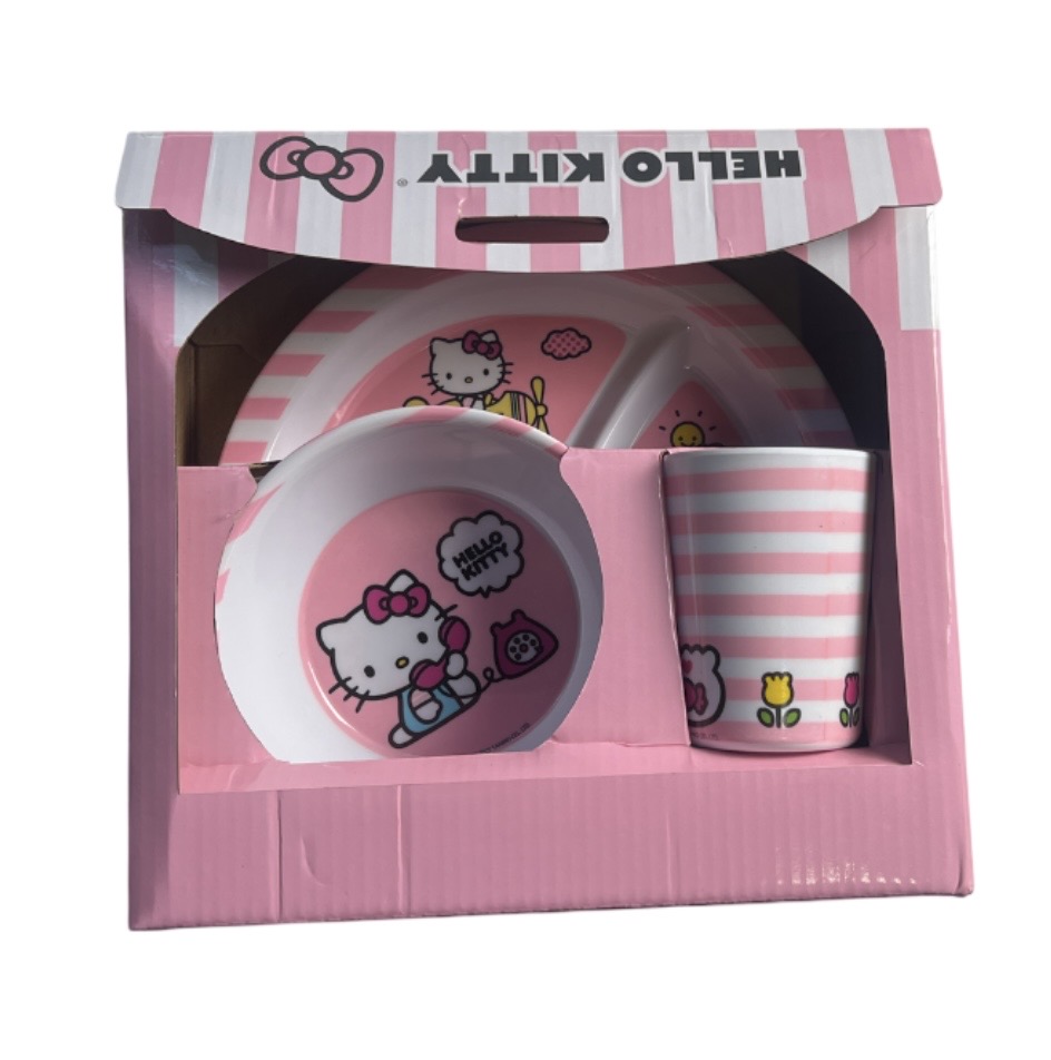 9.99 HELLO KITTY DINNER SET
