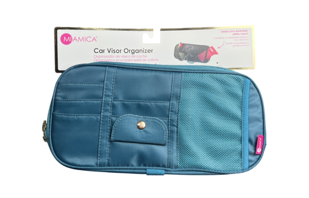 2.99 MIAMICA CAR VISOR ORGANIZER