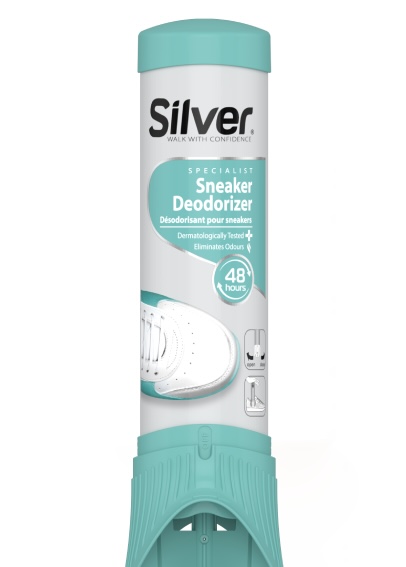 4.99 SILVER SNEAKER DEODORIZER 48 HOURS
