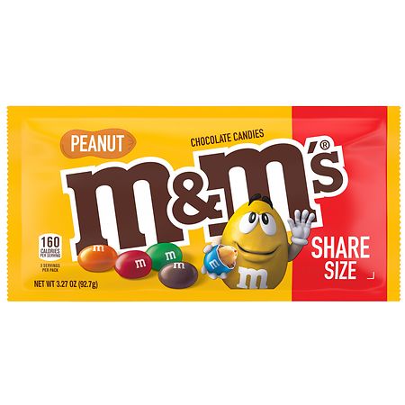 1.99 M AND M PEANUT SHARE SIZE 