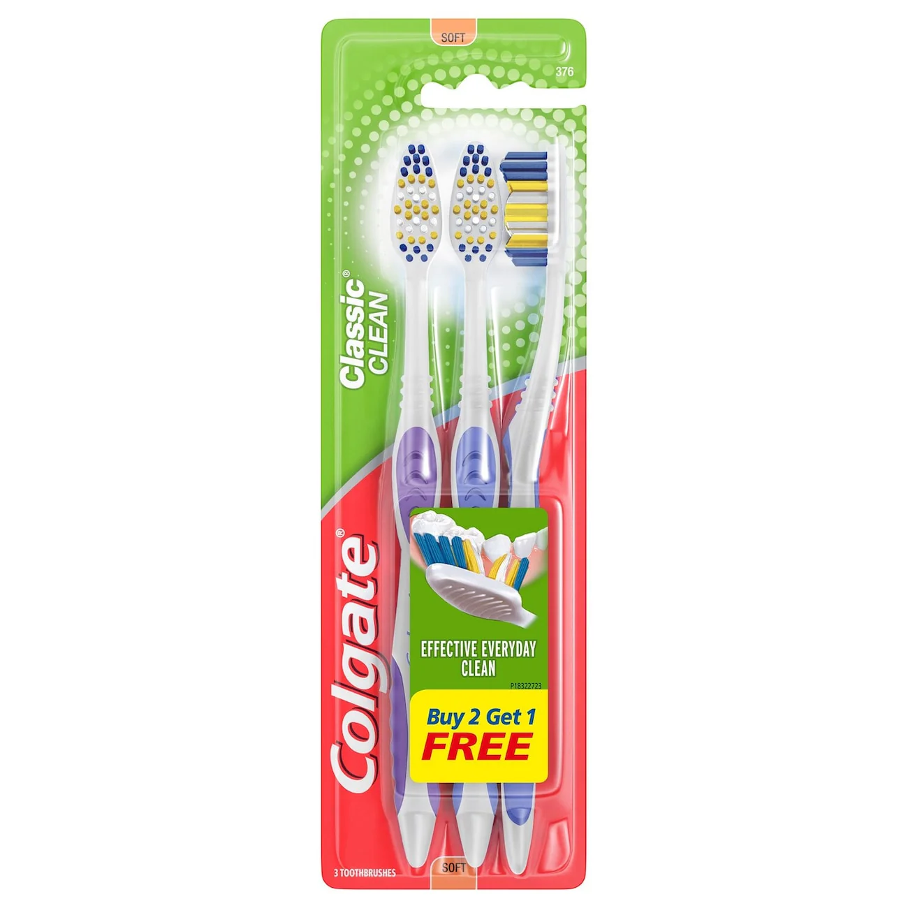 1.99 COLGATE TOOTH BRUSH 3 PACK 