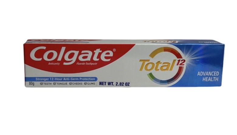 1.99 COLGATE TOTAL 12 HOUR TOOTH PASTE 2.82 OZ 