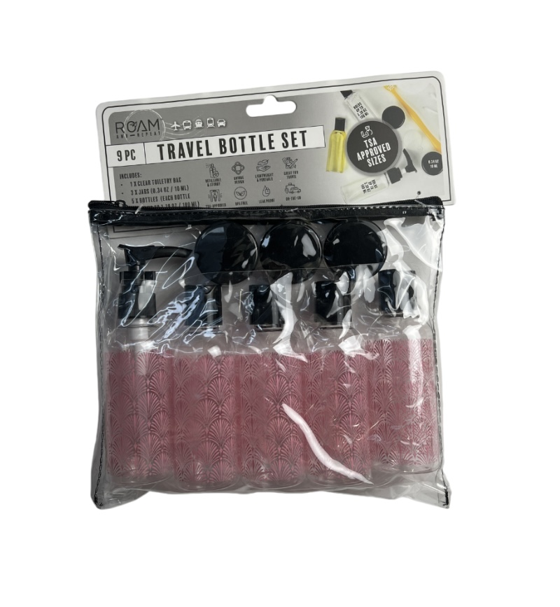 2.99 TRAVEL BOTTLE SET 9 PCS 