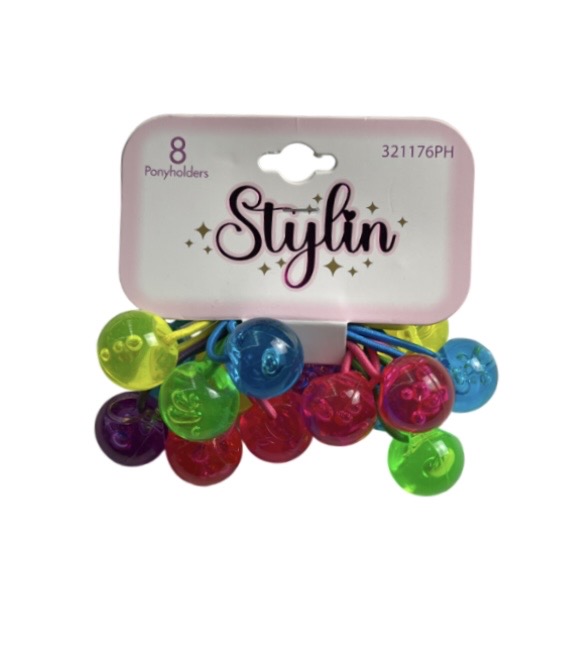 STYLIN HAIR PONYHOLDER 8 PACK
