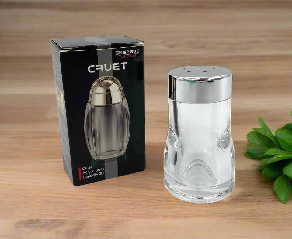 2.49 CRUET ACRYLIC SALT SHAKER