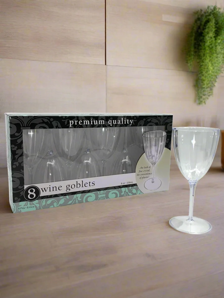 6.99 8PC WINE CUPS