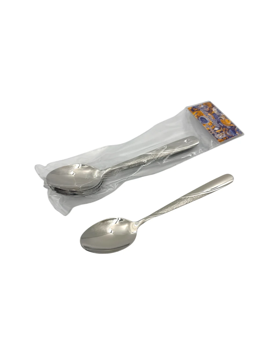4.99 6 PC DINNER SPOON-SILVER