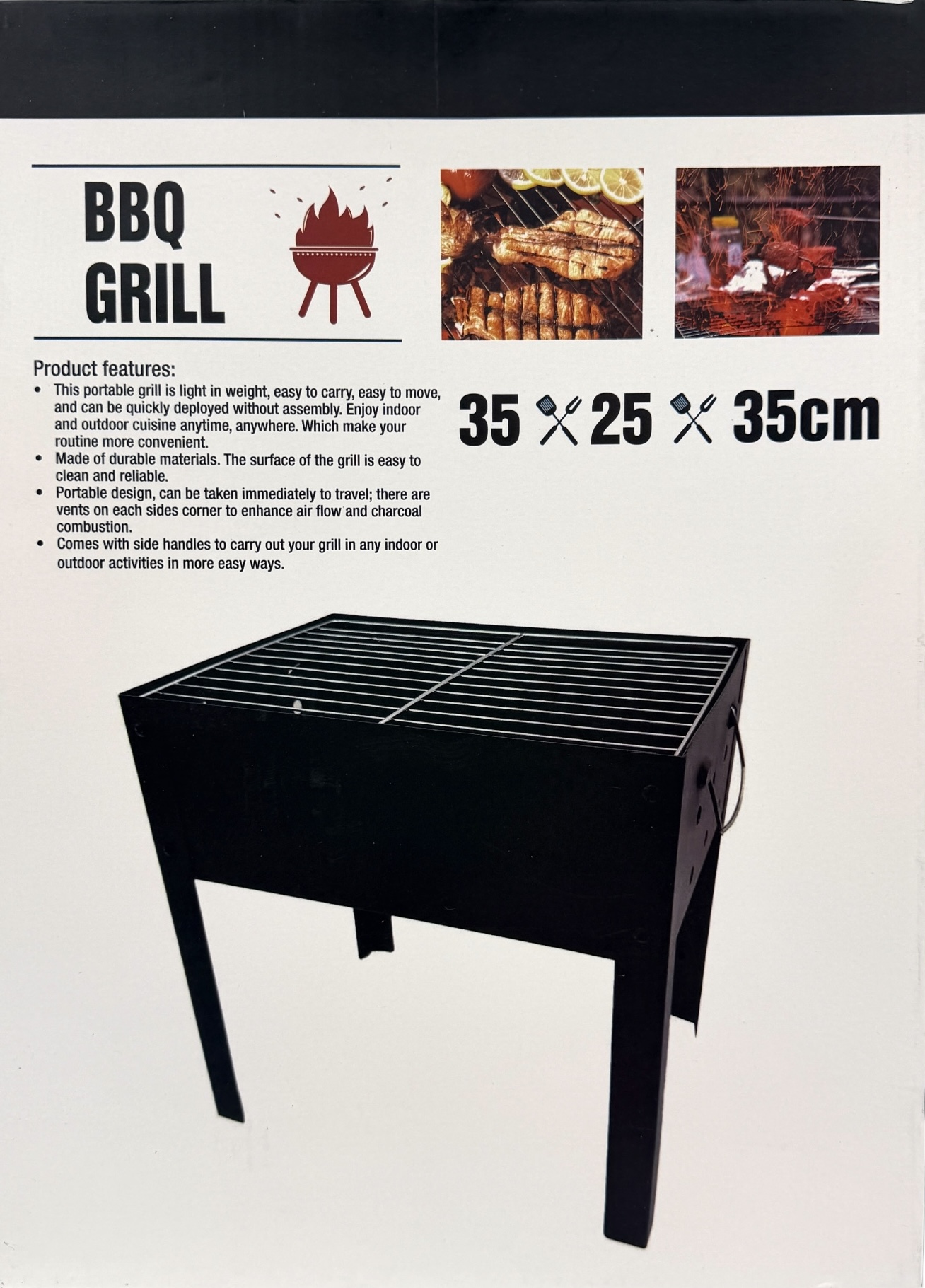 14.99 BBQ GRILL 