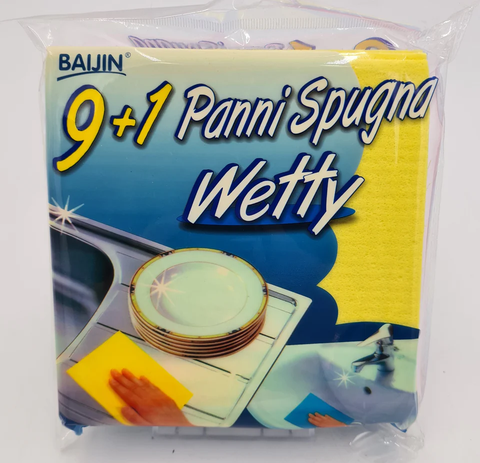 2.49 10 PC WET CLEANING CLOTH