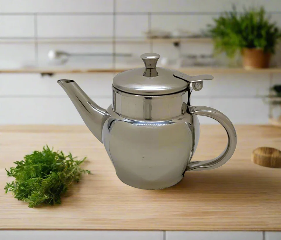 3.99 12OZ S/S TEA POT