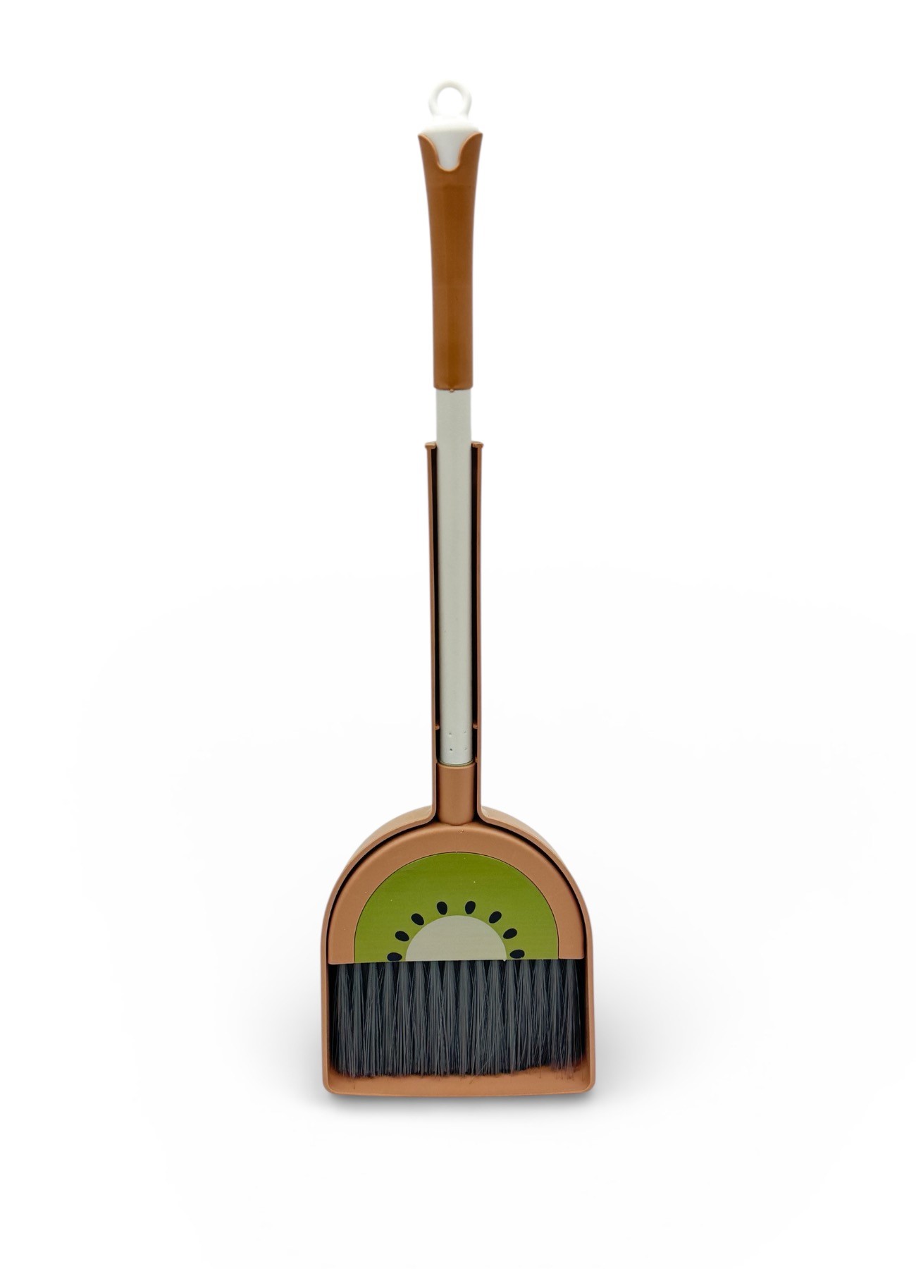 4.99 16 X 6 INCH DUST PAN AND BROOMSET 