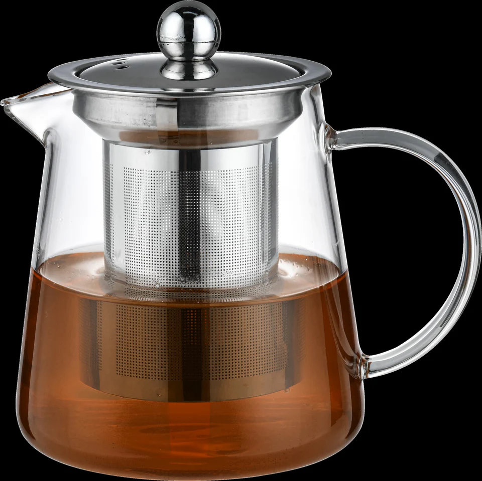 9.99 350ML GLASS TEA POT