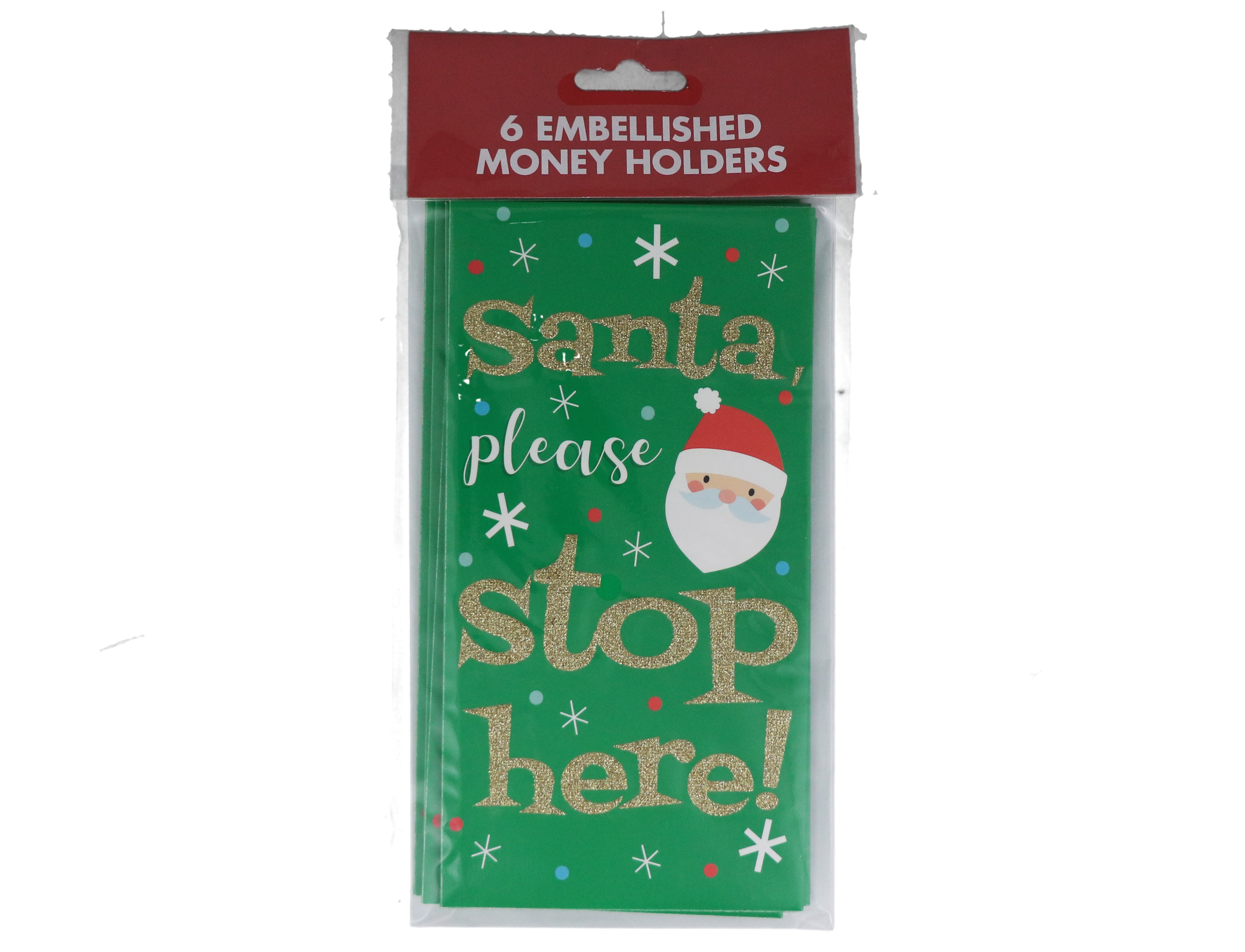 1.99 CHRISTMAS CARD MONEY HOLDER