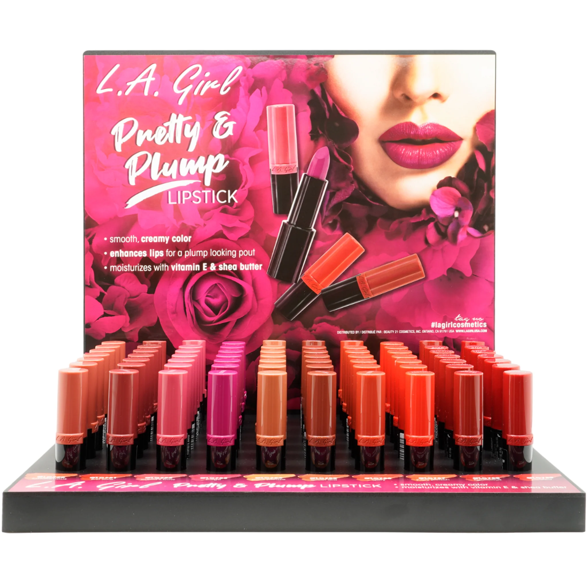 4.99 PRETTY AND PLUMP LIPSTICK DISPLAY