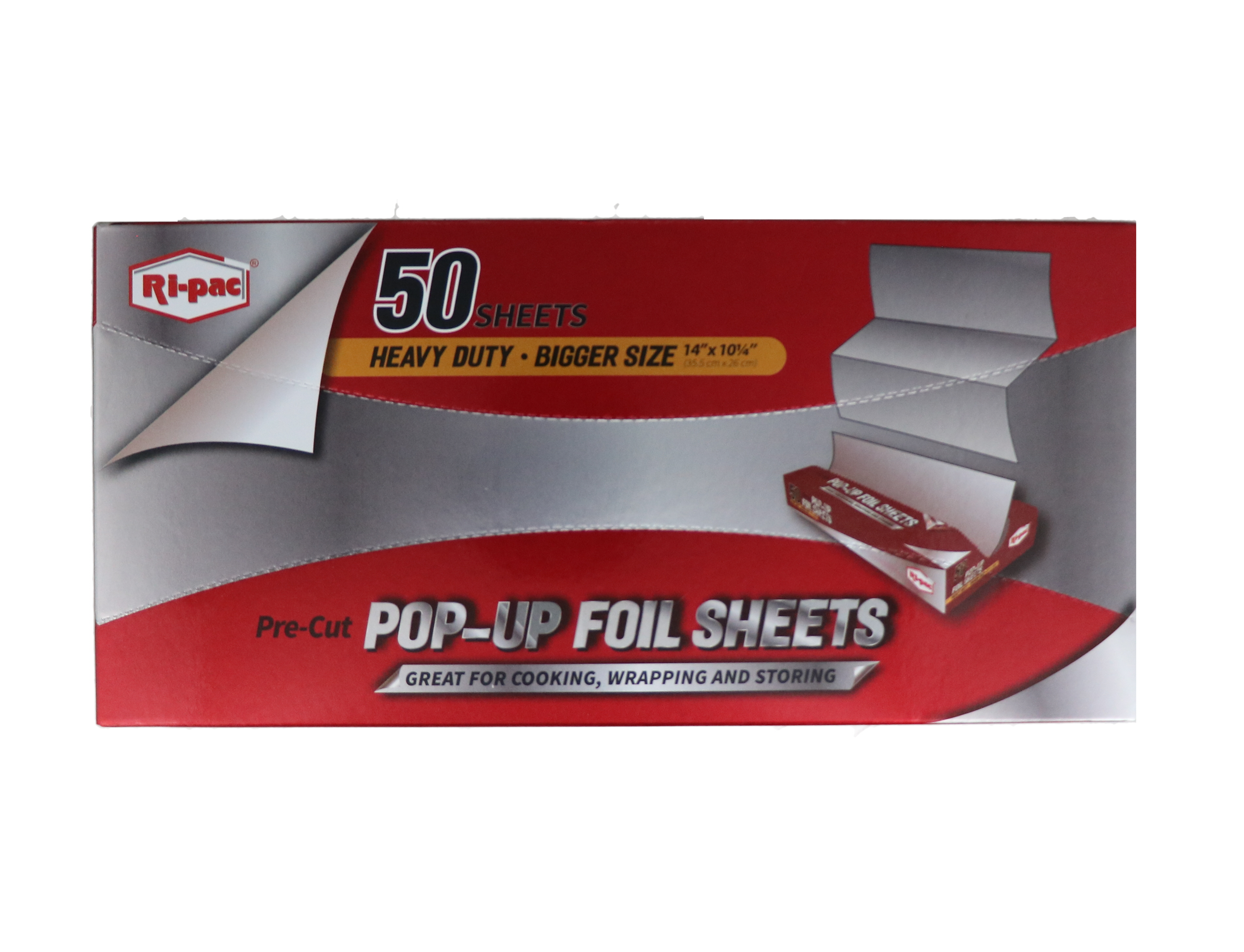 2.99 RI PAC PRE CUT POP UP FOIL SHEETS 50 SHEETS