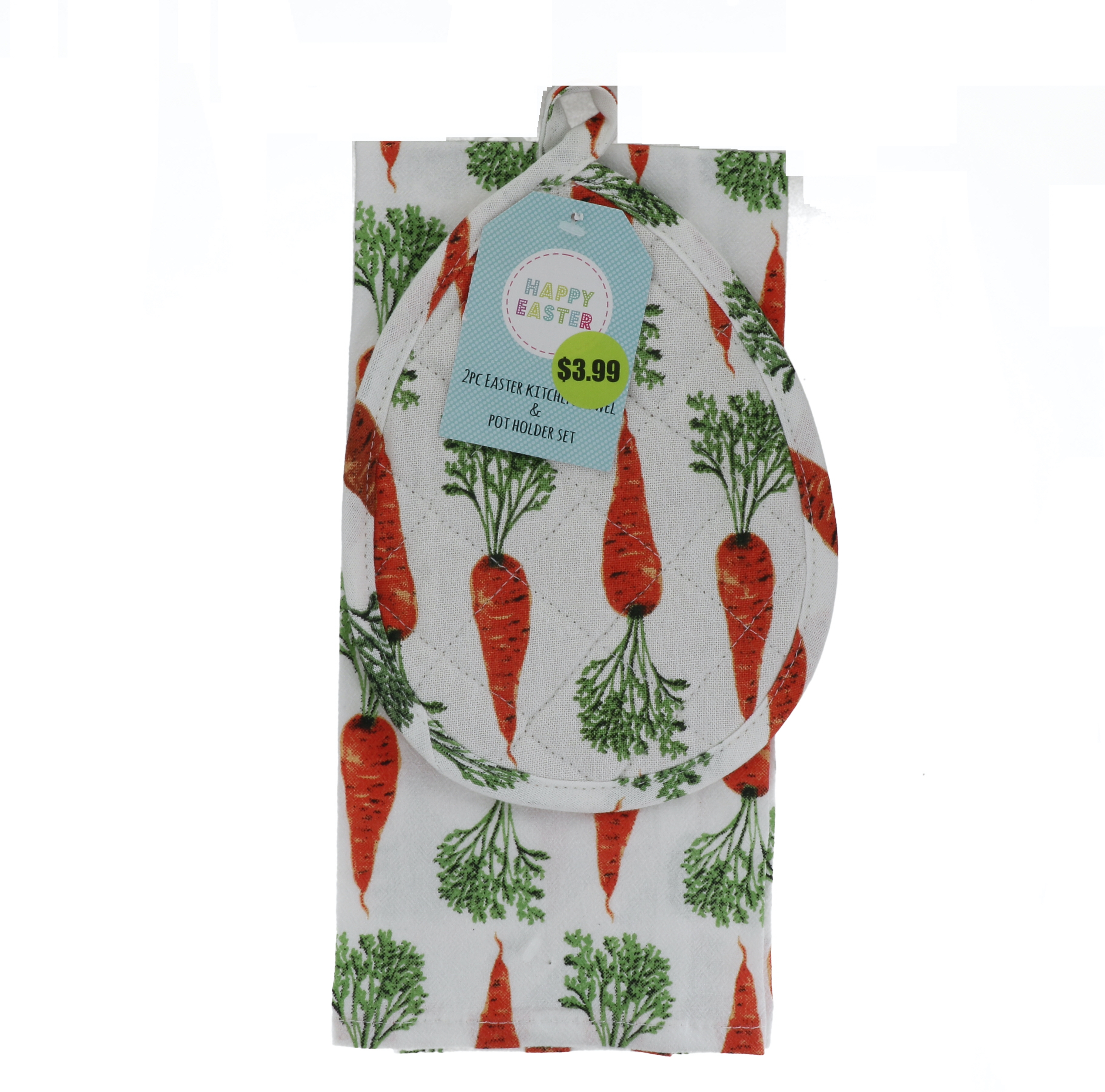 3.99 EASTER KITCHEN AND POT HOLDER