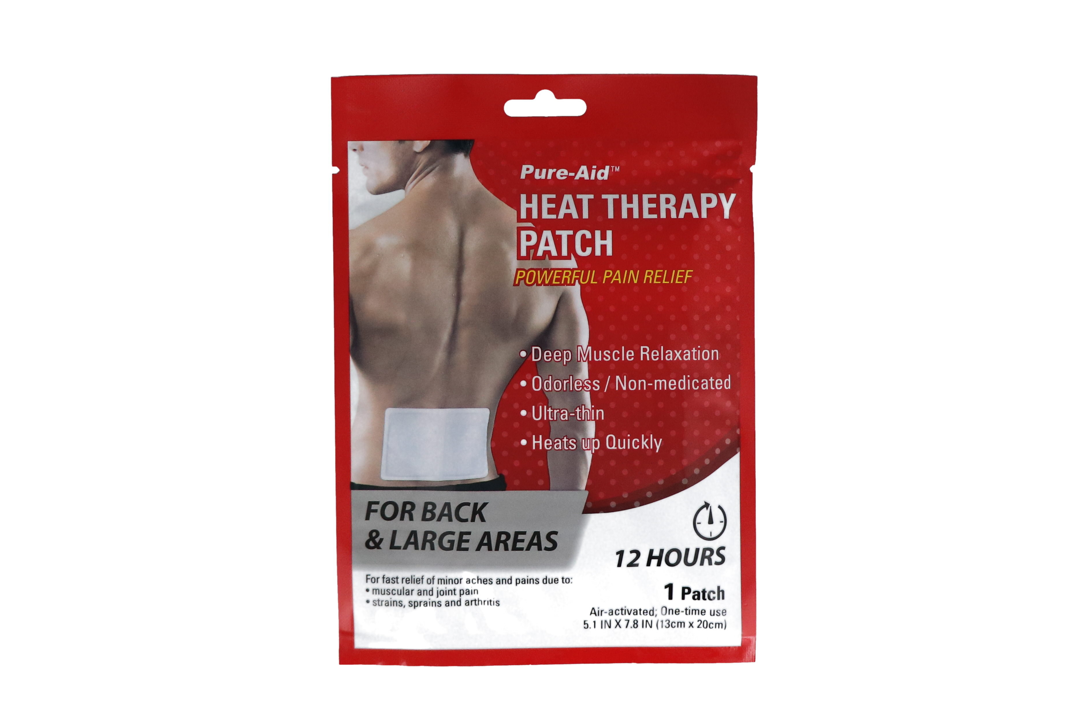 HEAT THERAPY PATCH FOR BACK  