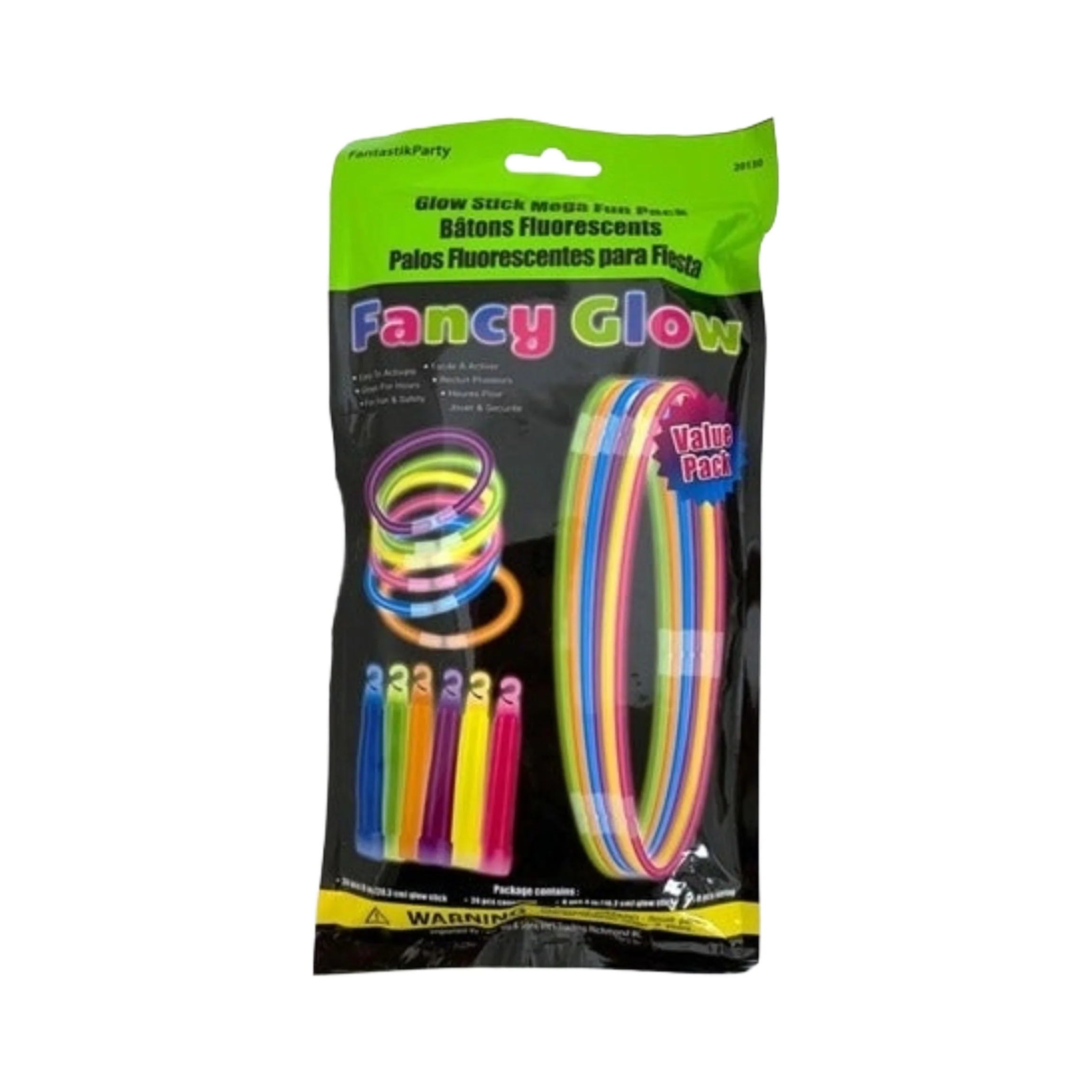 4.99 GLOW STICK MEGA FUN VALUE 5 PACK 